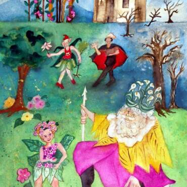 “You must now decide. Will you be King of Flower-Land, and own my gentle kindred for your loving friends?” chapter 14