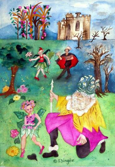 “You must now decide. Will you be King of Flower-Land, and own my gentle kindred for your loving friends?” chapter 14