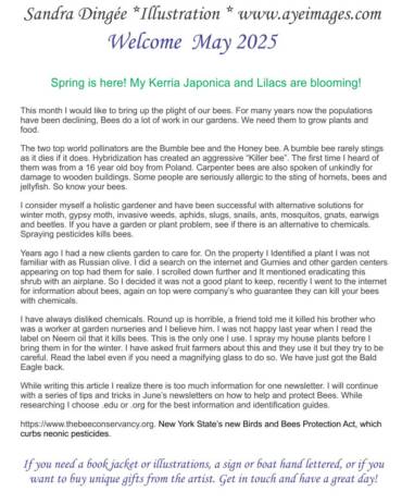May Newsletter 2025