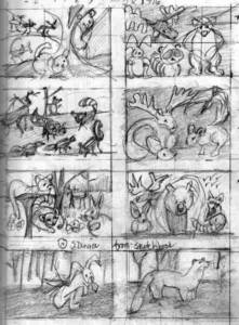 roughs from sketchbook